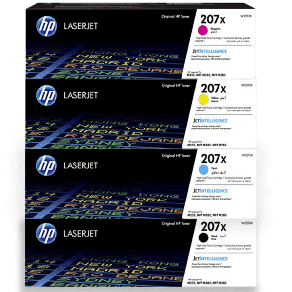 Toner W2210X 207X crni za HP Color Laser Pro M255dw MFP M282nw M283fdn M283fdw ORIGINAL velikog kapaciteta