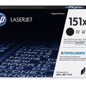 Toner W1510X 151X za HP LaserJet Pro 4003 seriju 4103 seriju ORIGINAL povećanog kapaciteta 9.7k