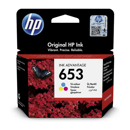 Ink-jet kertridž ORIGINAL 3YM74AE HP 653 CMY kolor za DeskJet Ink Advantage 2876, DeskJet Plus Ink Advantage 6075 6475