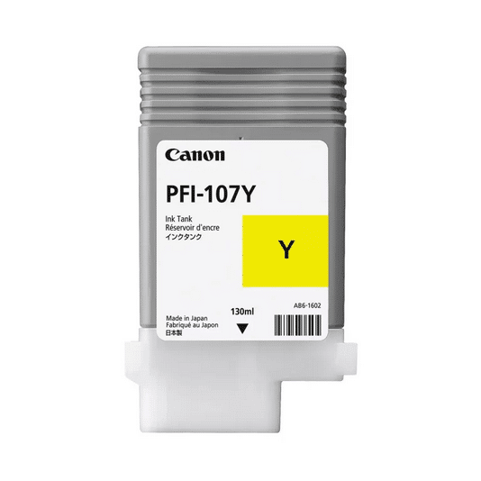 Kertridž original Canon PFI-107Y žuti (yellow) 130ml ImagePROGRAF iPF670 iPF680 iPF685 iPF770 iPF780 iPF785
